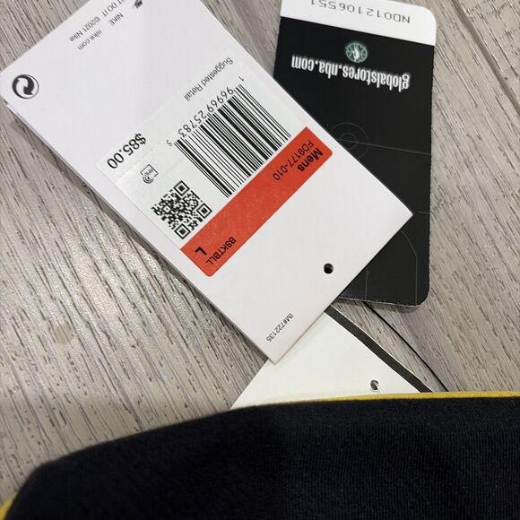 NWT Golden State Warriors 1/4 Zip Pullover Men L Nike Dri Fit NBA City Edition - Picture 9 of 9